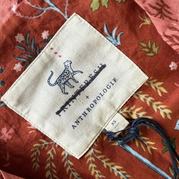 Anthropologie Printfresh Copper Show Pony Pajama Top - Picture 5 of 7